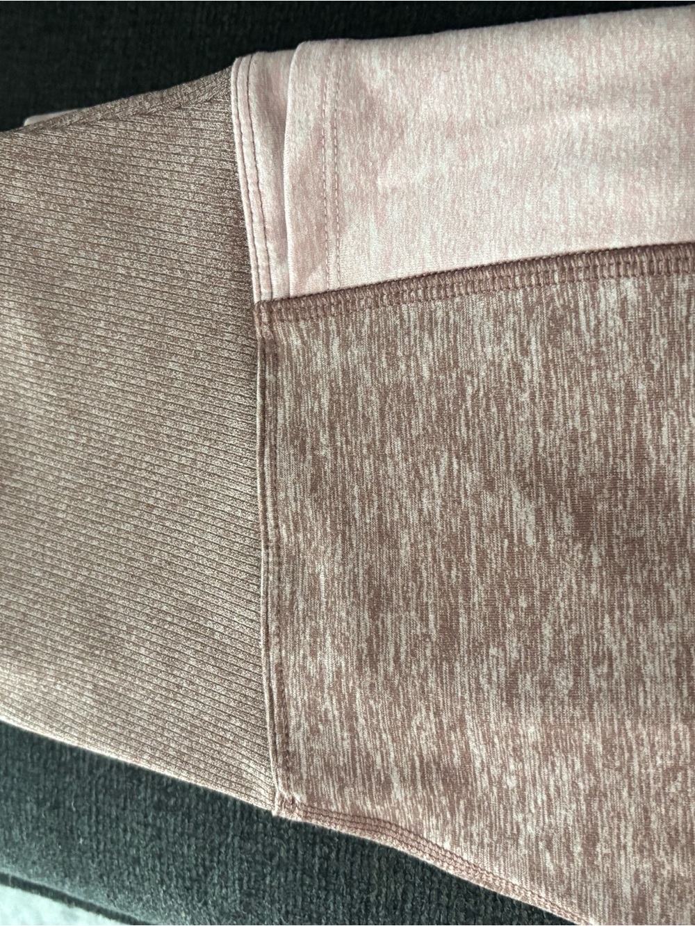 PINK Victoria's Secret Heathered Mauve Leggings